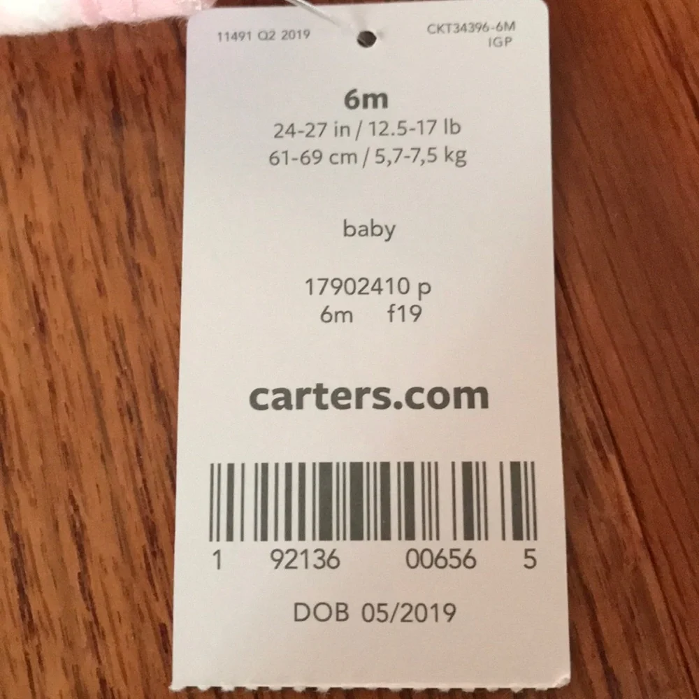 NWT Carter’s sleeper